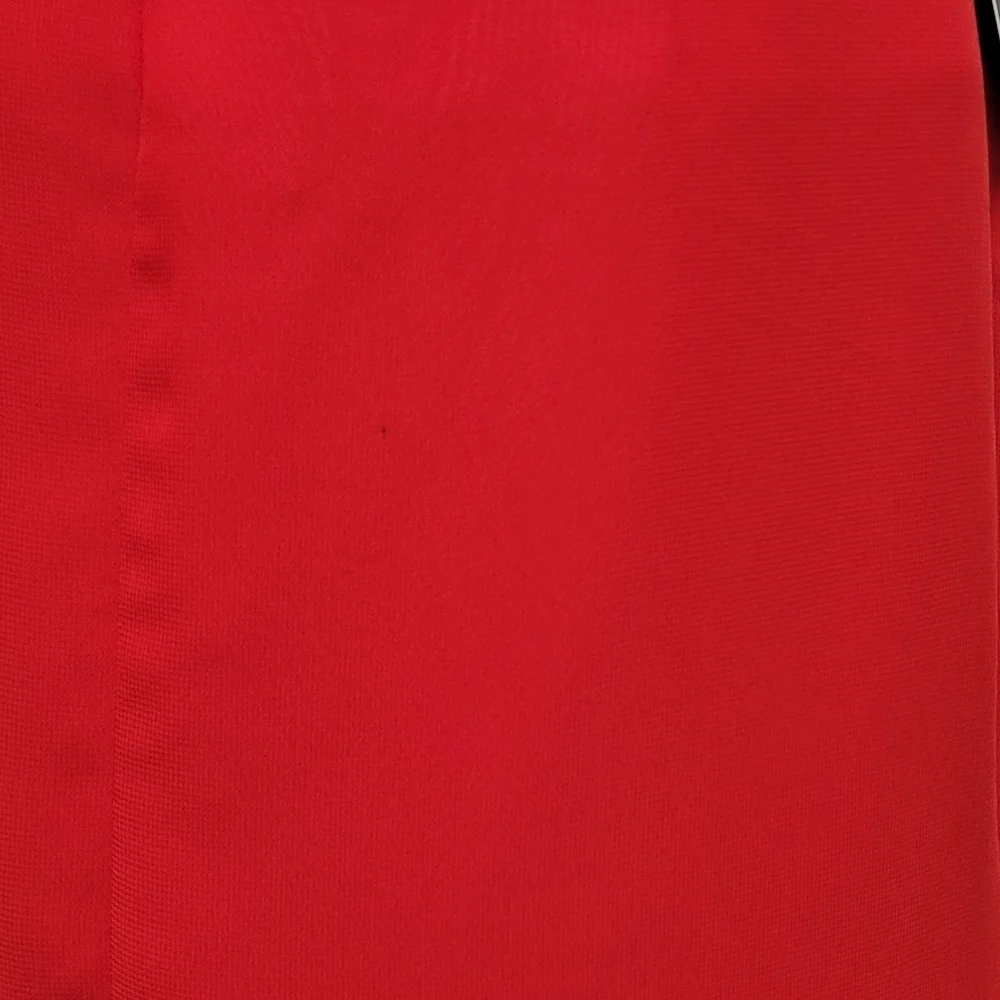 Vegeron Fiery Red Bustier Bust Thigh Slit Backless Halter Maxi Mermaid Dress 2
